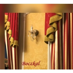 Pasmanteria stylowa wisząca złota