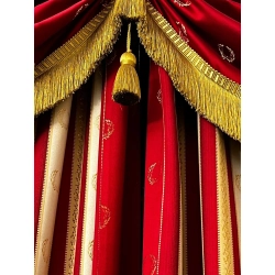 Pasmanteria stylowa wisząca złota