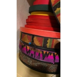 Pasy zdobne parciane