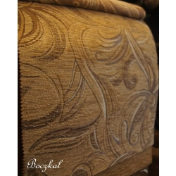 Tkanina szenil ciemny beż