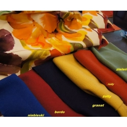 Wełna czesana boucle niebieska