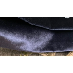 Stylowy aksamitny welur granat 