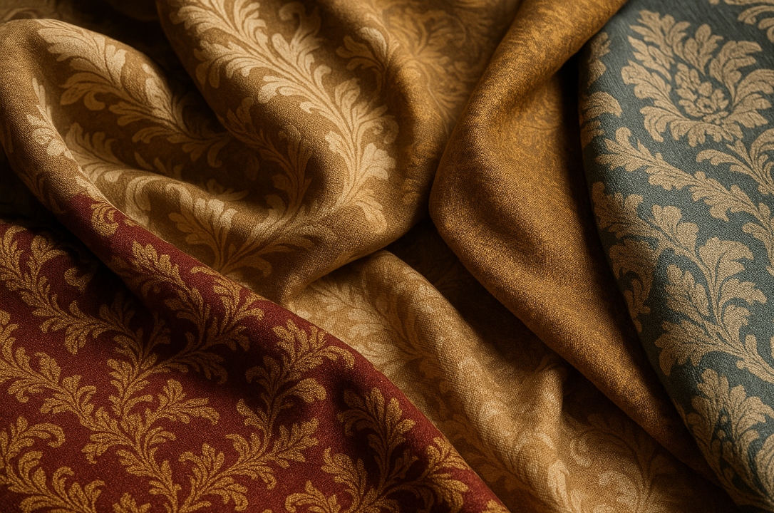 Tkaniny stylowe w aranżacji wnętrz – elegancja, historia i ponadczasowe piękno
