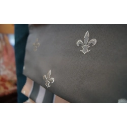 Tkanina stylowa gładka zieleń szer. 140 cm