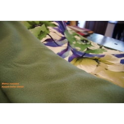 Wełna czesana boucle zieleń