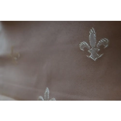 Tkanina stylowa gładka złota szer. 140 cm