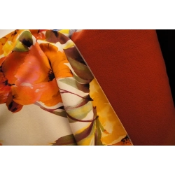 Wełna czesana boucle ruda