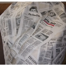 Tkanina obiciowa Gazeta Paris