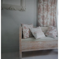 redTkanina lniana scenki rodzajowe