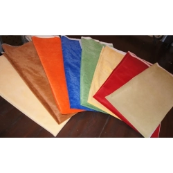 Tkanina flok rudości