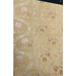 Tkanina stylowa Rococo Versailles Pastel Gold