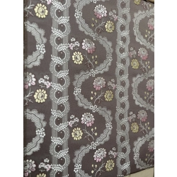 Tkanina stylowa Rococo Versailles Elegance Cendree