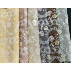 Tkanina stylowa Rococo Versailles Pastel Gold